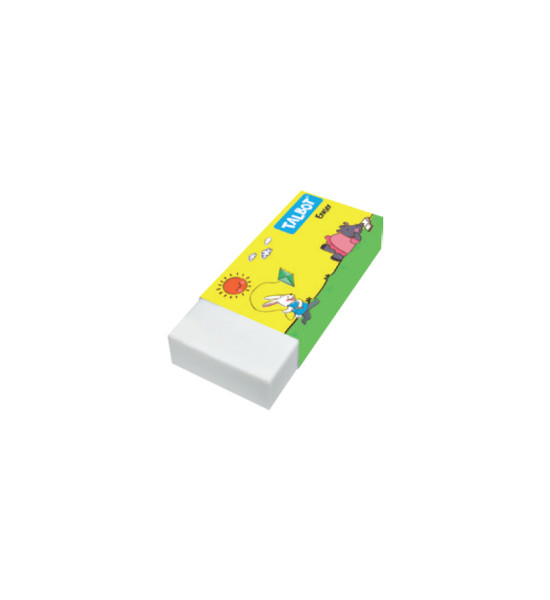 Borrador, Blanco, (49x18x12 mm), Caja x 50 Unds.